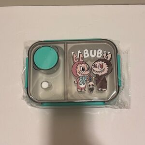 Labubu Kids Lunch Box with Teal Accents